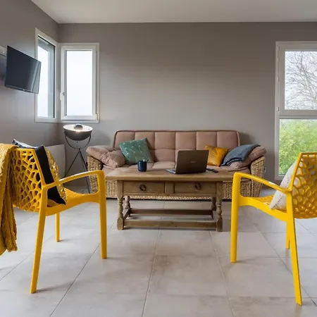 דירה Tribord, Appt Avec Terrasse Et Vue Mer, Parking Saint-Côme-de-Fresné