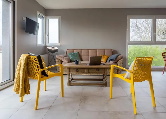 דירה Tribord, Appt Avec Terrasse Et Vue Mer, Parking Saint-Côme-de-Fresné