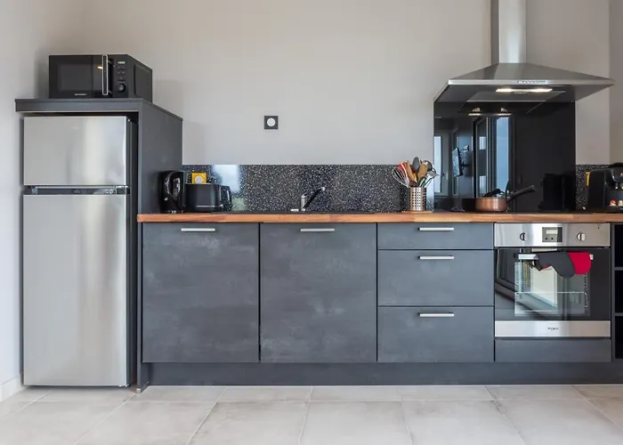 Tribord, Appt Avec Terrasse Et Vue Mer, Parking דירה *