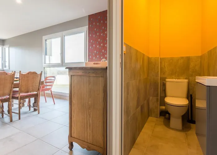 דירה Tribord, Appt Avec Terrasse Et Vue Mer, Parking Saint-Côme-de-Fresné